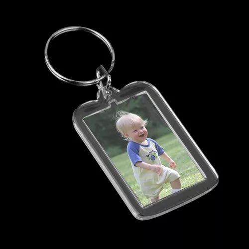 Photo Key Chain with Holder