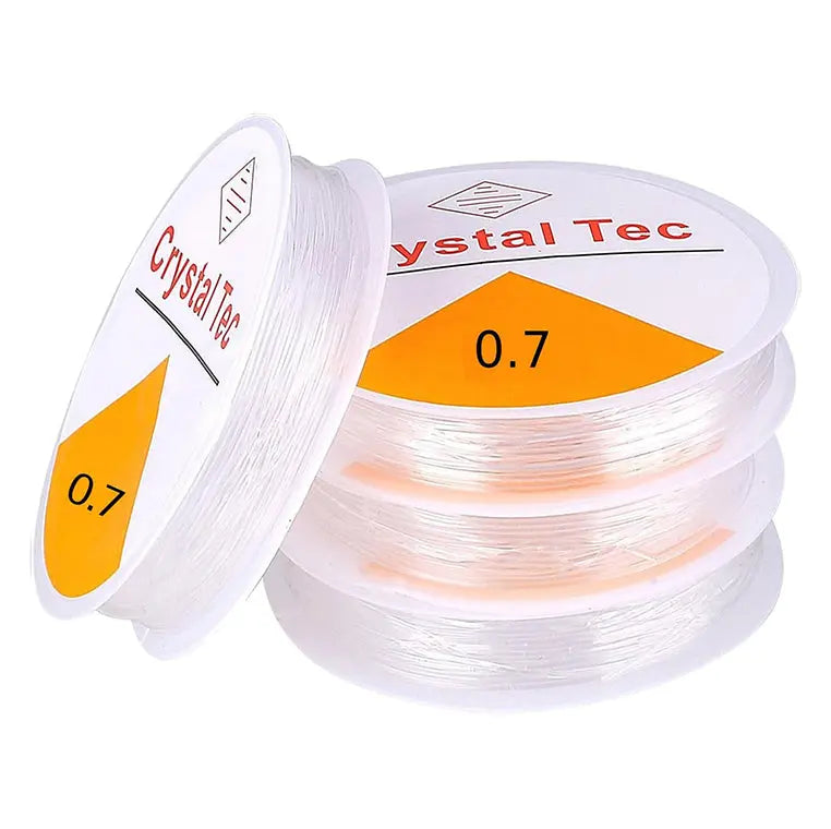 Crystal Tec Elastic String 0.7mm - 10 Meter Eva Fashion and Craft