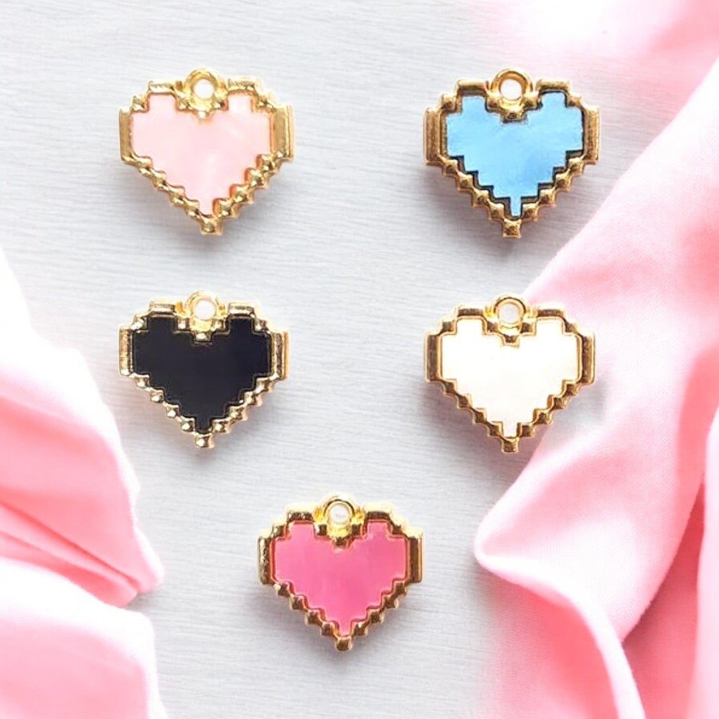 Vintage Heart Charm | Valentine Special Eva Fashion and Craft