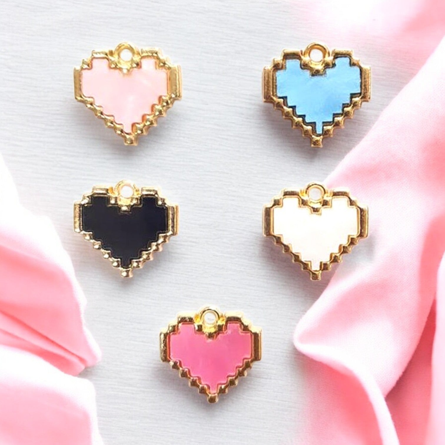 Vintage Heart Charm | Valentine Special Eva Fashion and Craft