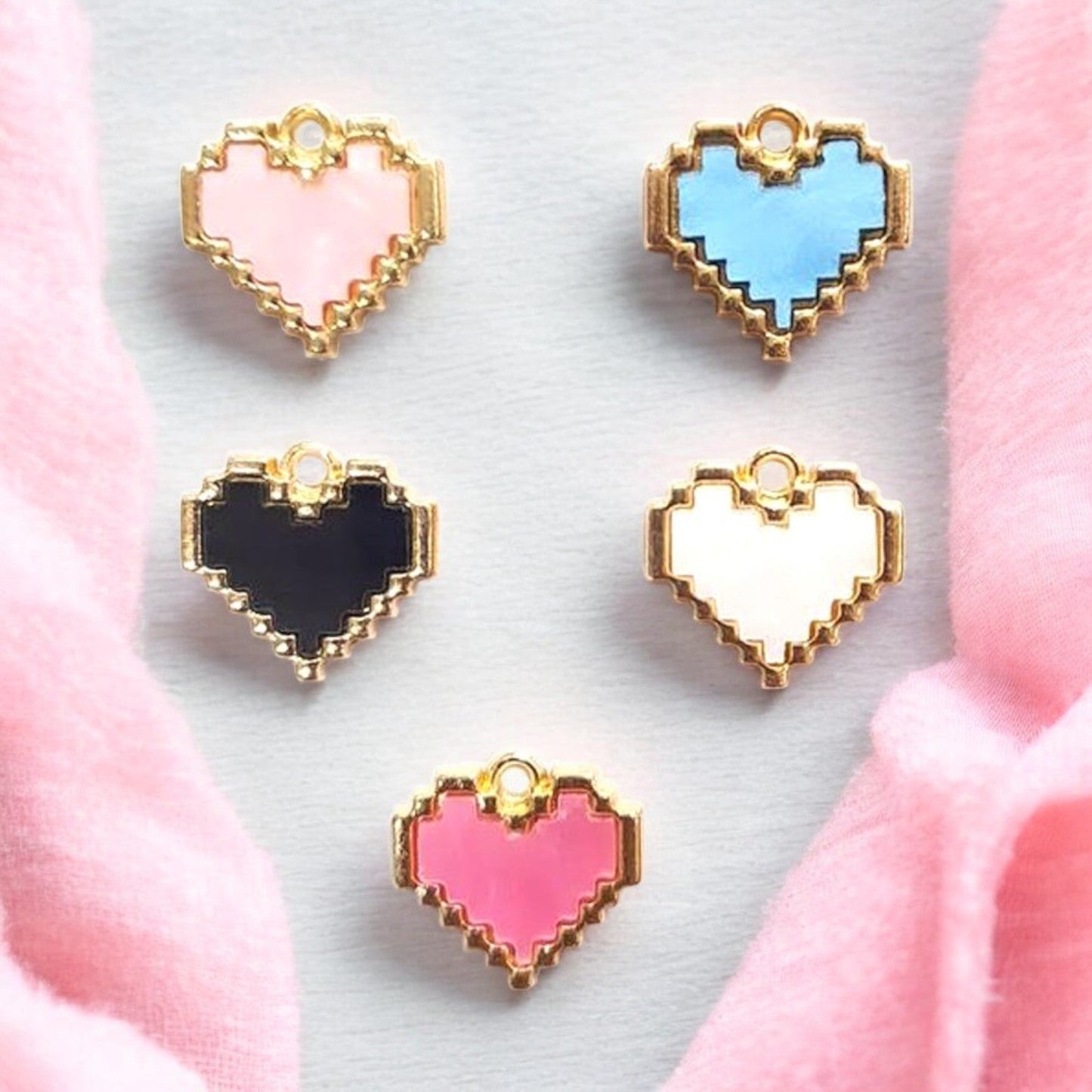 Vintage Heart Charm | Valentine Special Eva Fashion and Craft