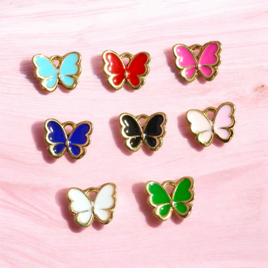 Small Butterfly Charms