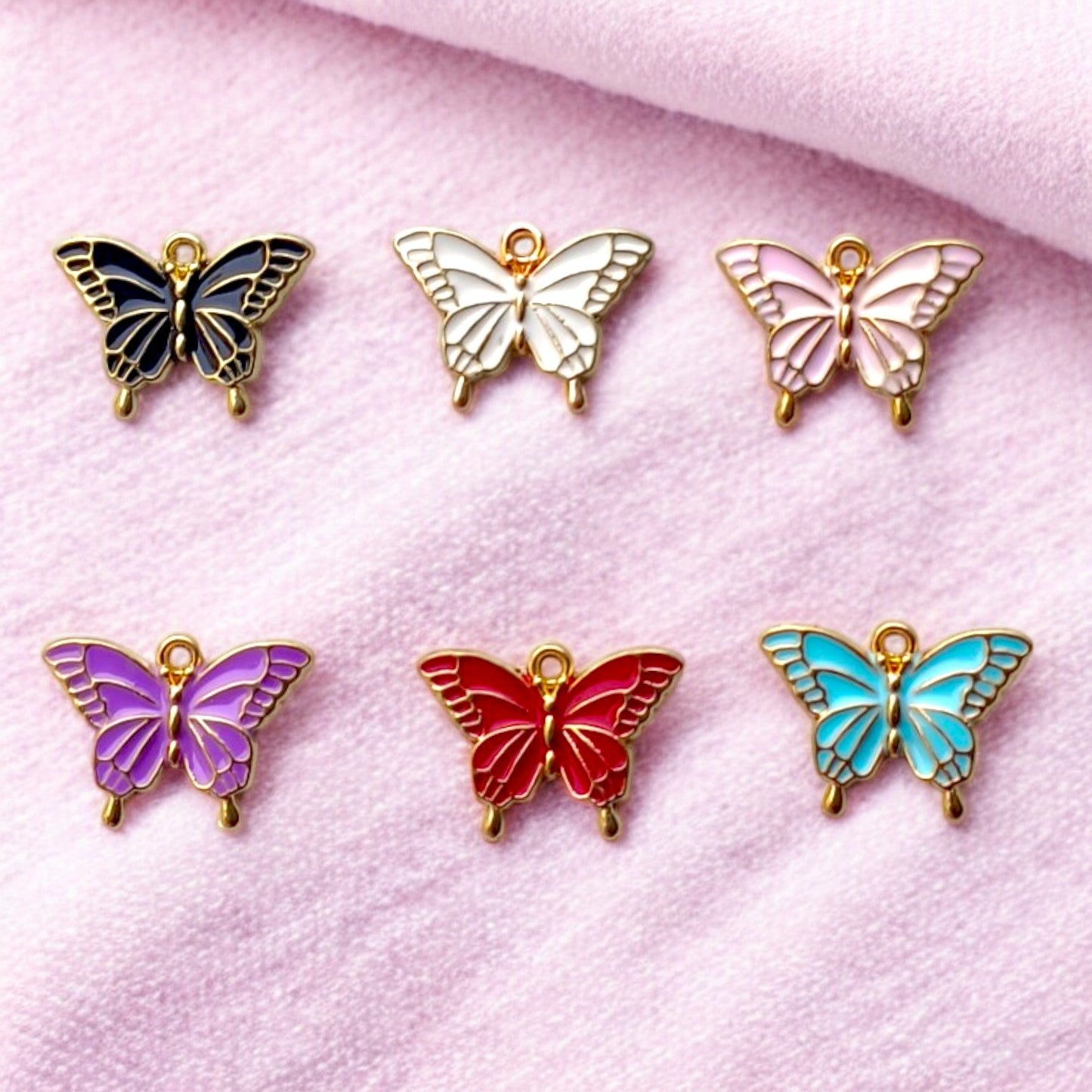 Metal Butterfly Charm Eva Fashion and Craft