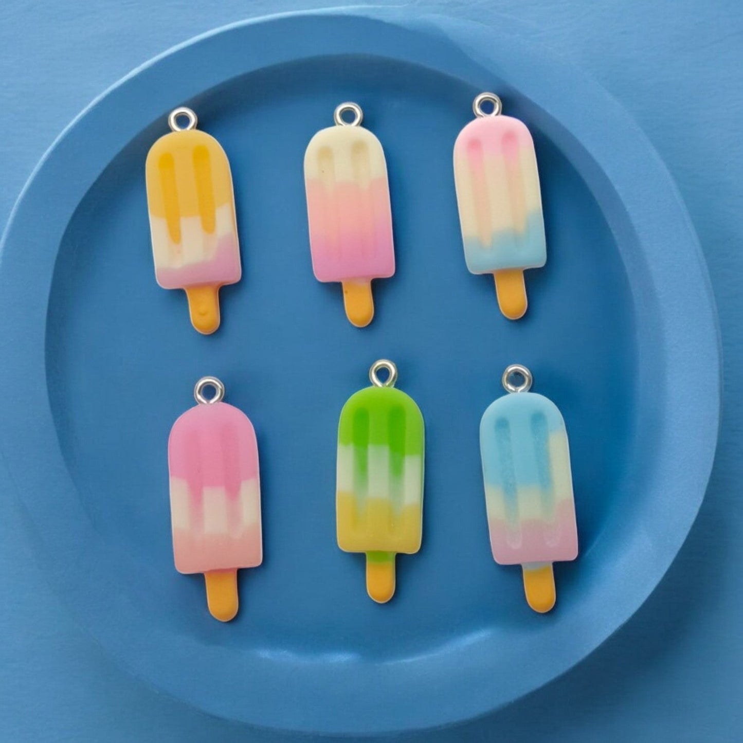 Popsicle Ice Stick Charm Eva Fashion and Craft