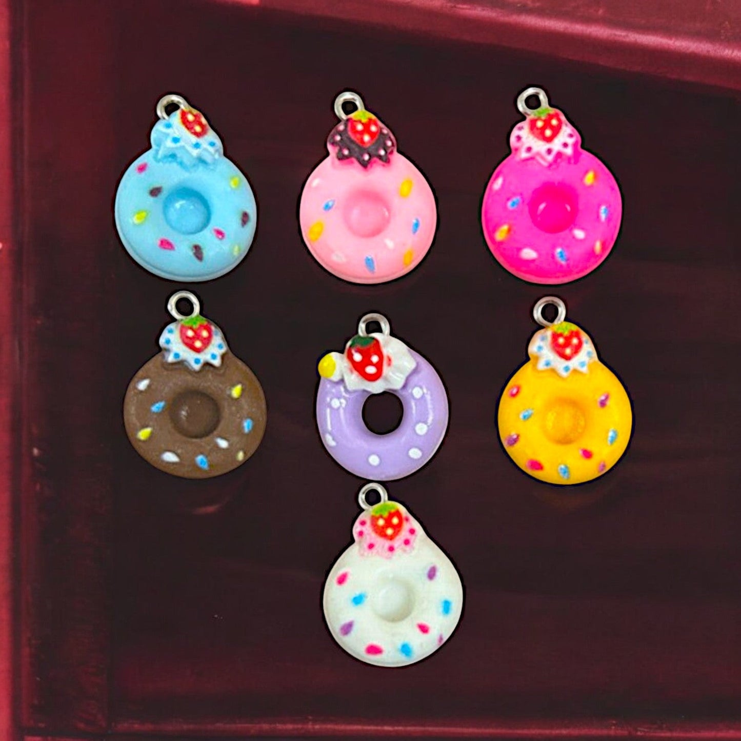 Donut Charm Eva Fashion and Craft