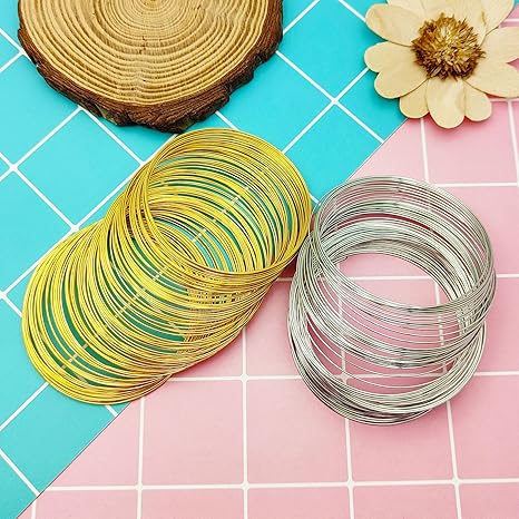 Memory Wire for Jewellery Making - 50 Rows