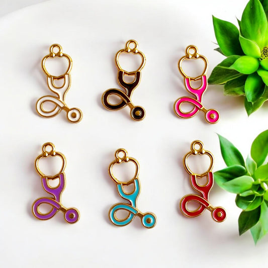 Stethoscope Charm Eva Fashion and Craft