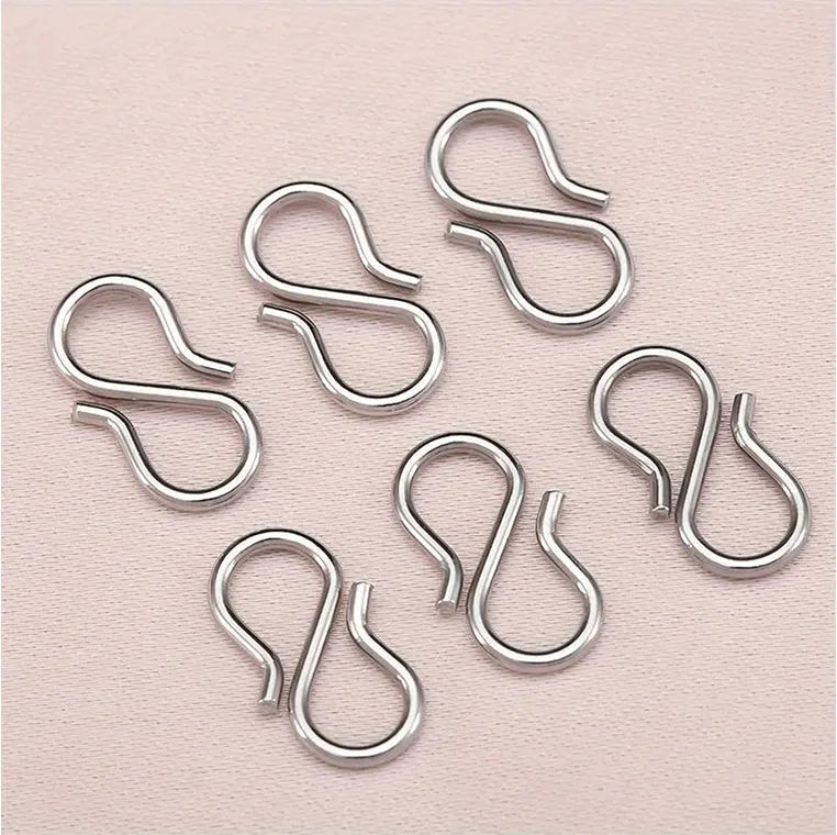 S Hook Silver - 10 PC Eva Fashion and Craft