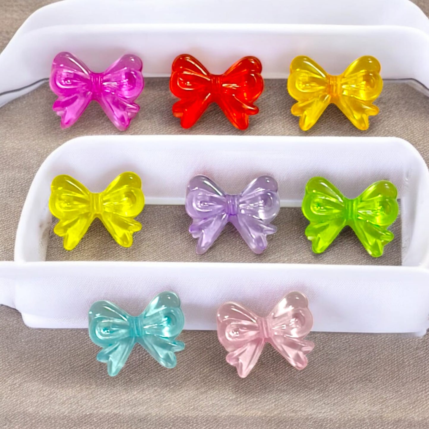 Bow for Phone Charm Making - 5 Pc Mixed Color - Small Size