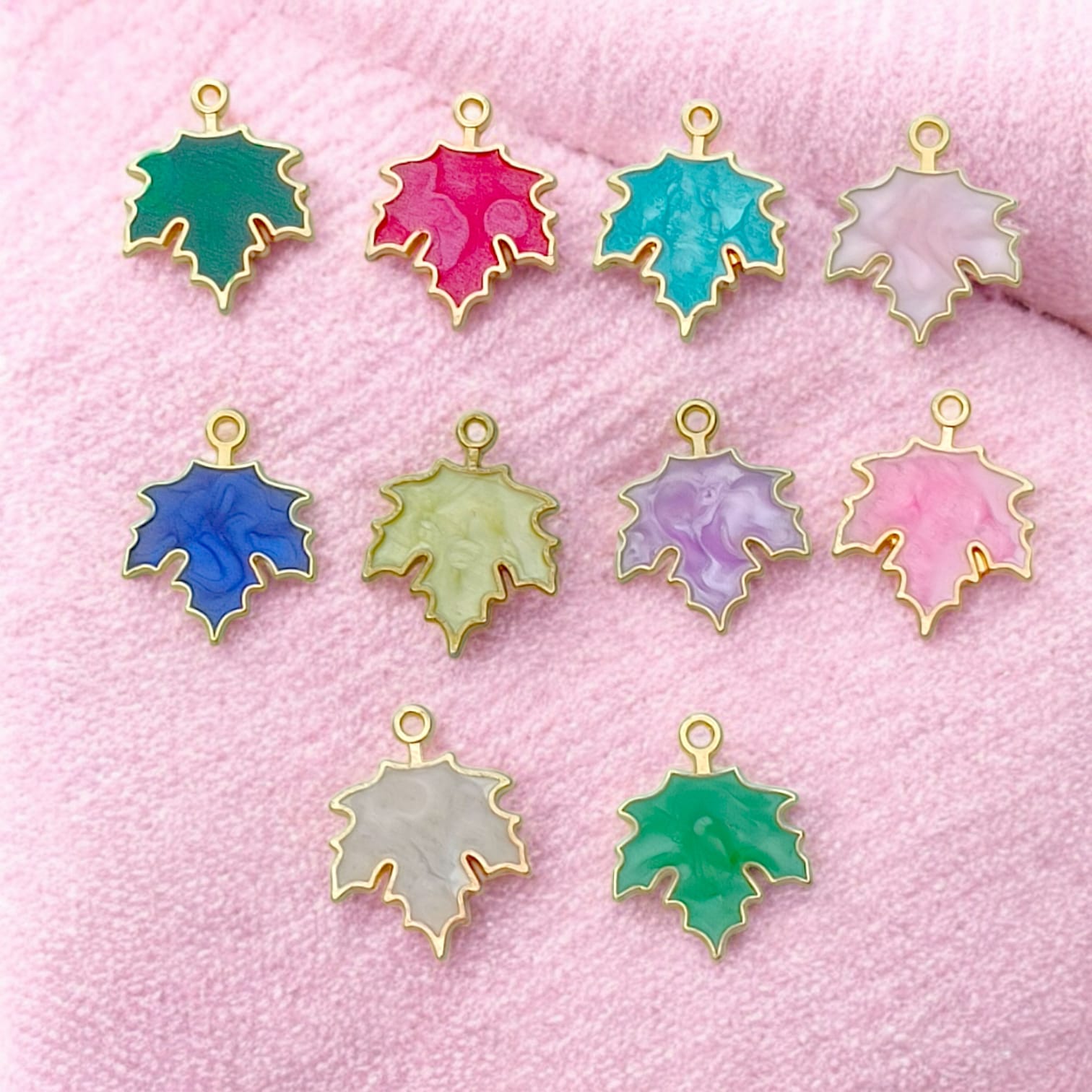 Maple Leaf Charm Eva Fashion and Craft