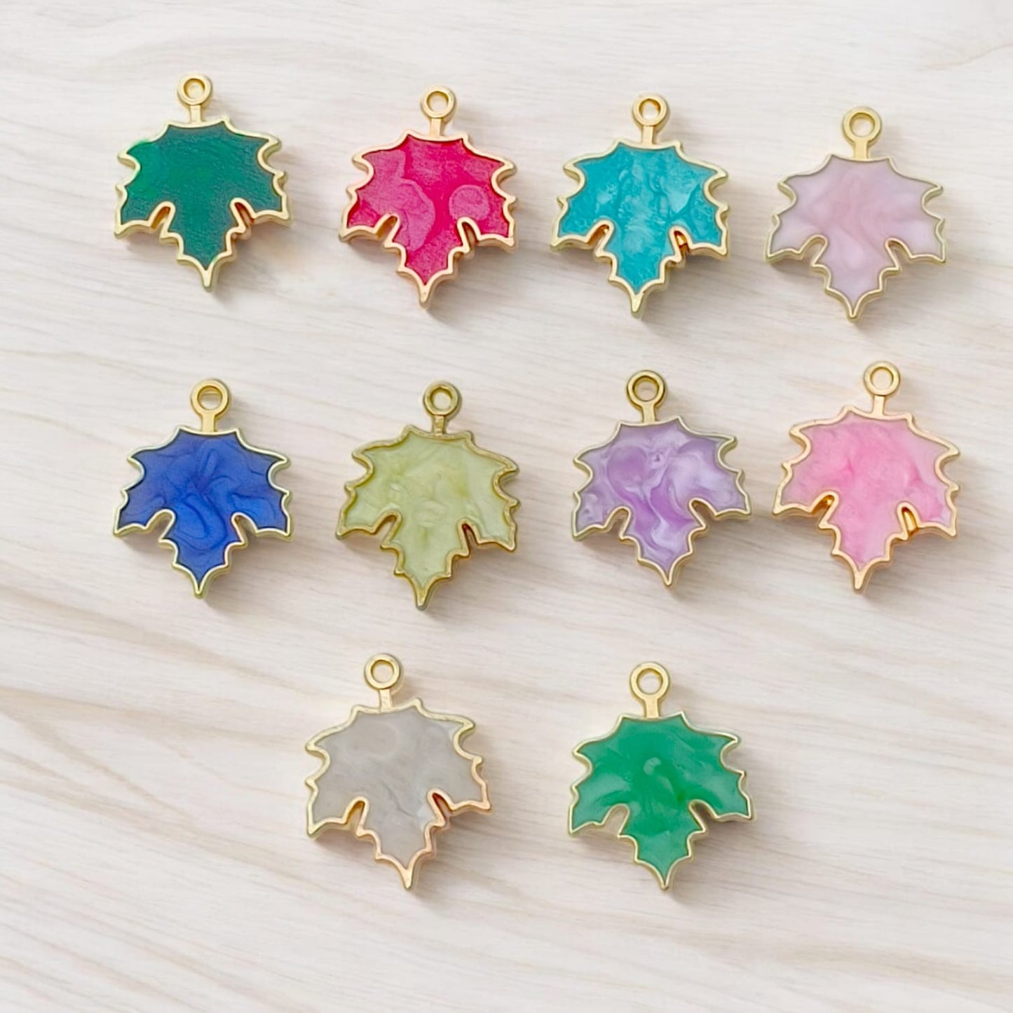 Maple Leaf Charm Eva Fashion and Craft